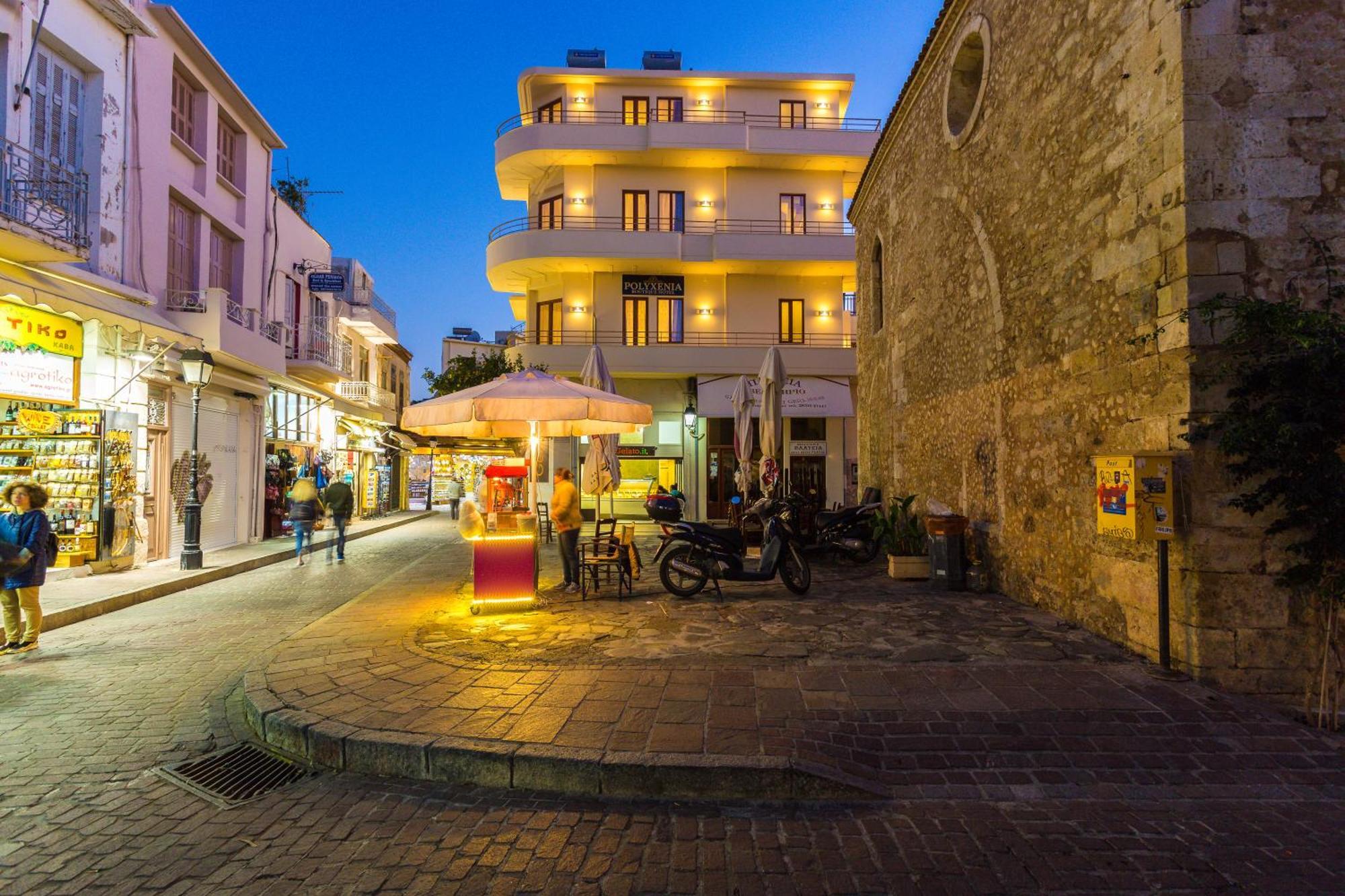 Polyxenia Suites Rethymno Exteriér fotografie